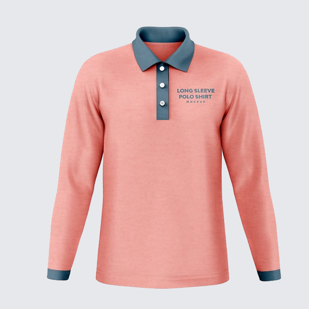 long sleeve polo jasa konveksi bandung