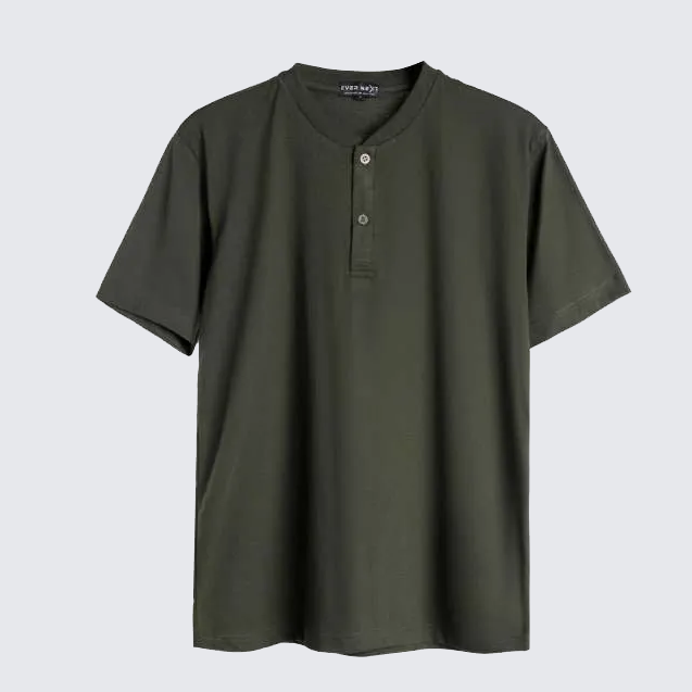 polo henley jasa konveksi bandung